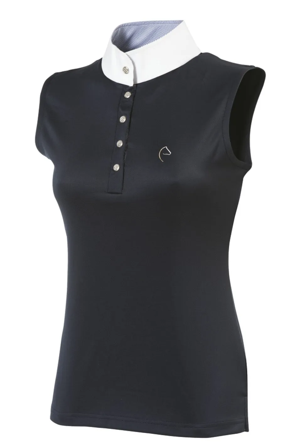 EQUI-THÈME Mesh Polo Shirt, ärmellos