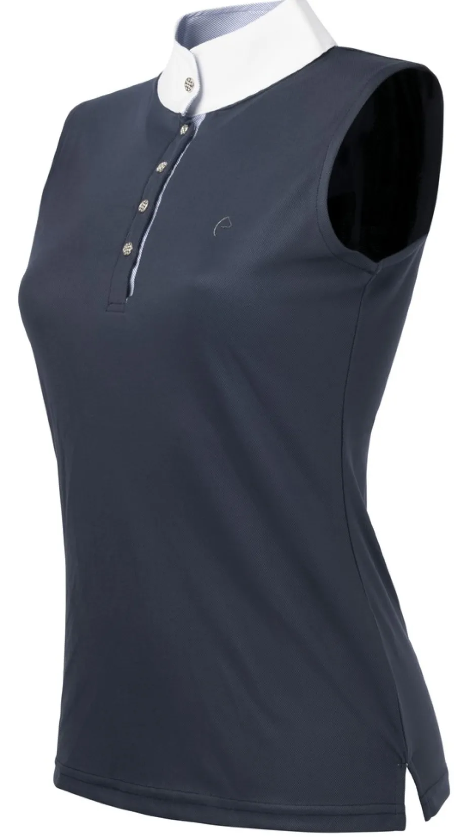 EQUI-THÈME Mesh Polo Shirt, ärmellos