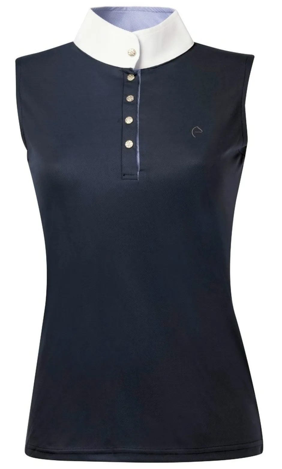 EQUI-THÈME Mesh Polo Shirt, ärmellos