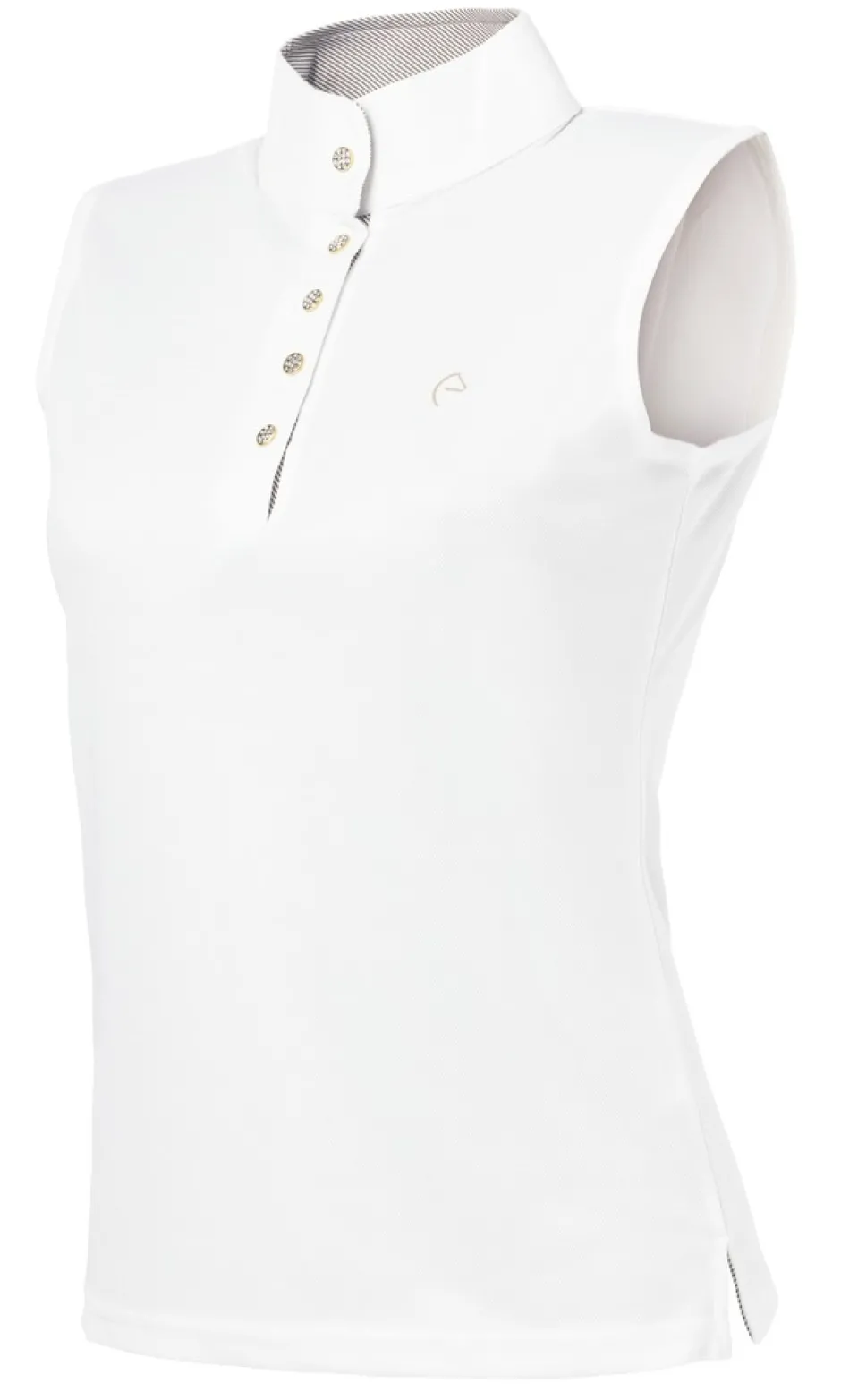 EQUI-THÈME Mesh Polo Shirt, ärmellos