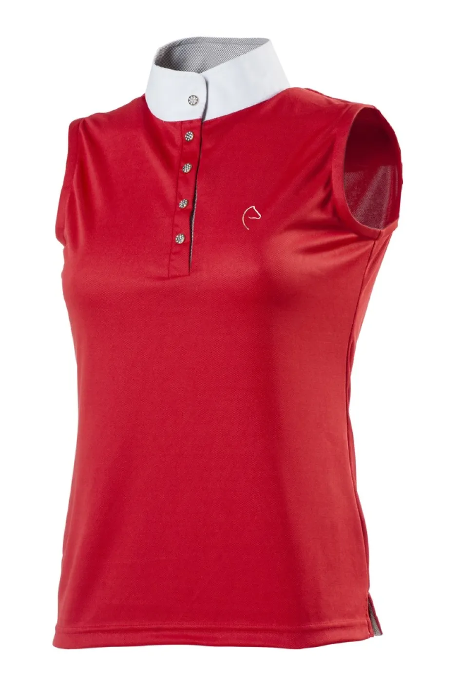 EQUI-THÈME Mesh Polo Shirt, ärmellos
