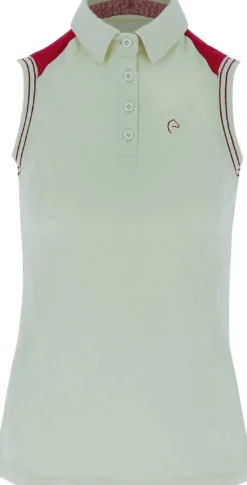EQUITHÈME Piqué Polo Shirt, ärmellos