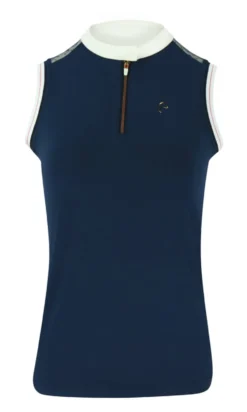 EQUITHÈME Poloshirt Smoff, ohne Ärmel