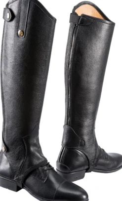 EQUITHÈME „Primera“ Mini-Chaps, aus genarbtem Leder