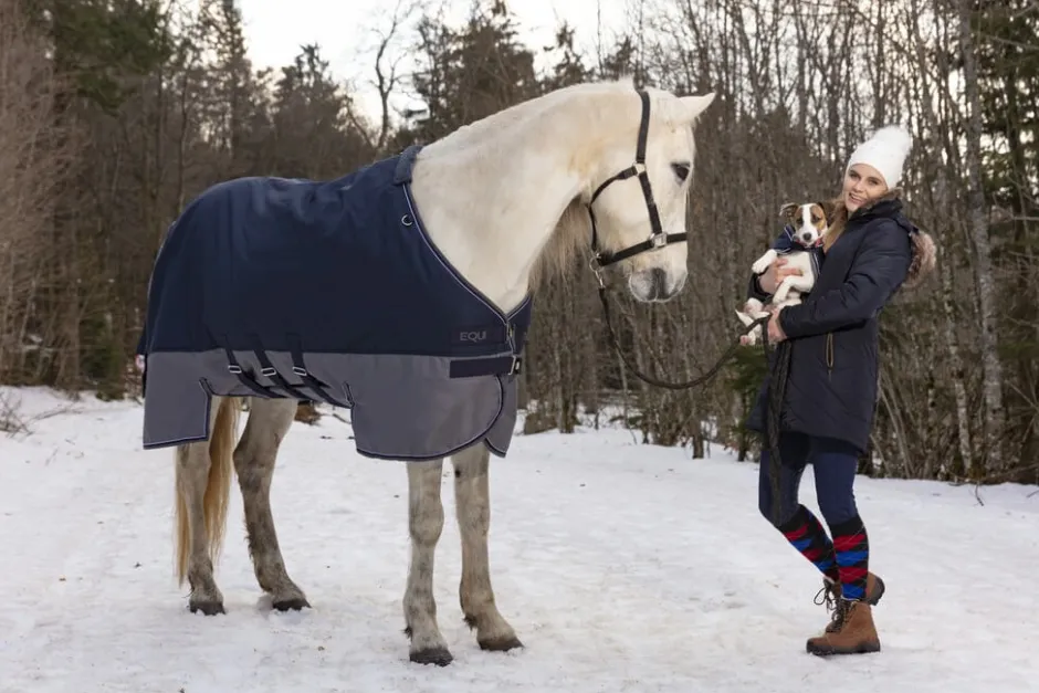 EQUITHÈME „TYREX 600 D“ Belly Belt Decke