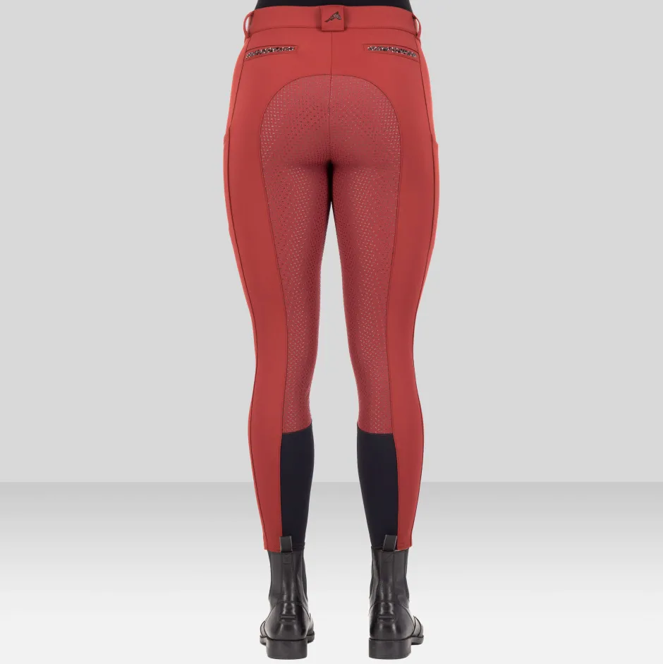 EURO-STAR Reithose ESArista Fashion Diamond Silikon-Vollbesatz