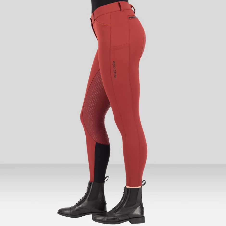 EURO-STAR Reithose ESArista Fashion Diamond Silikon-Vollbesatz