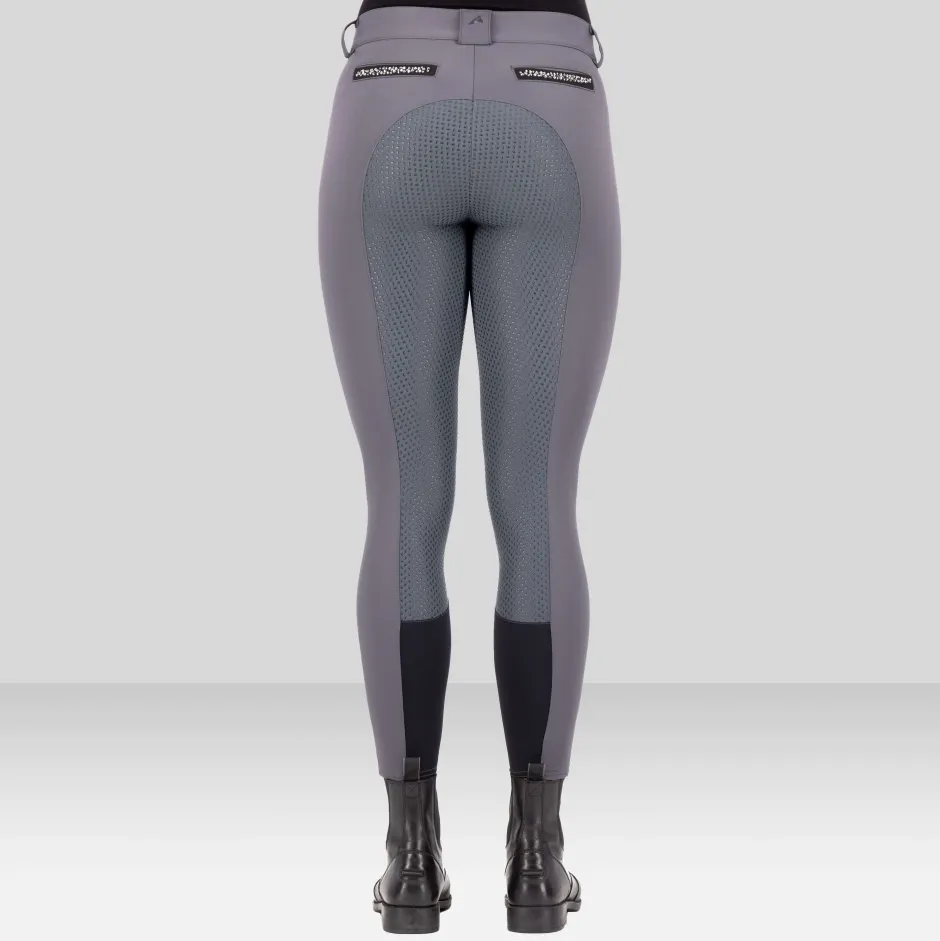 EURO-STAR Reithose ESArista Fashion Diamond Silikon-Vollbesatz