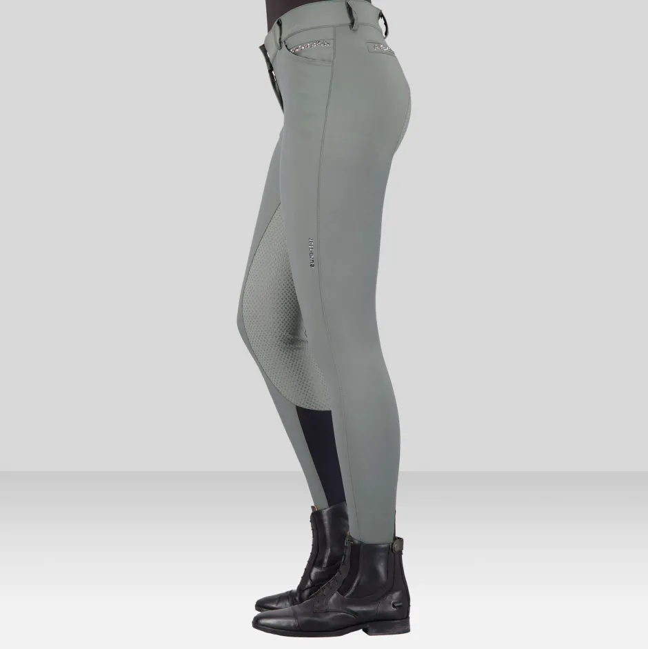 EURO-STAR Reithose ESArista Fashion Diamond Silikon-Vollbesatz