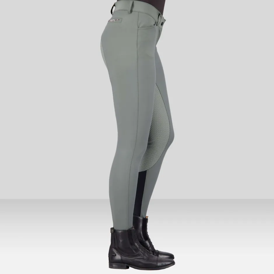 EURO-STAR Reithose ESArista Fashion Diamond Silikon-Vollbesatz