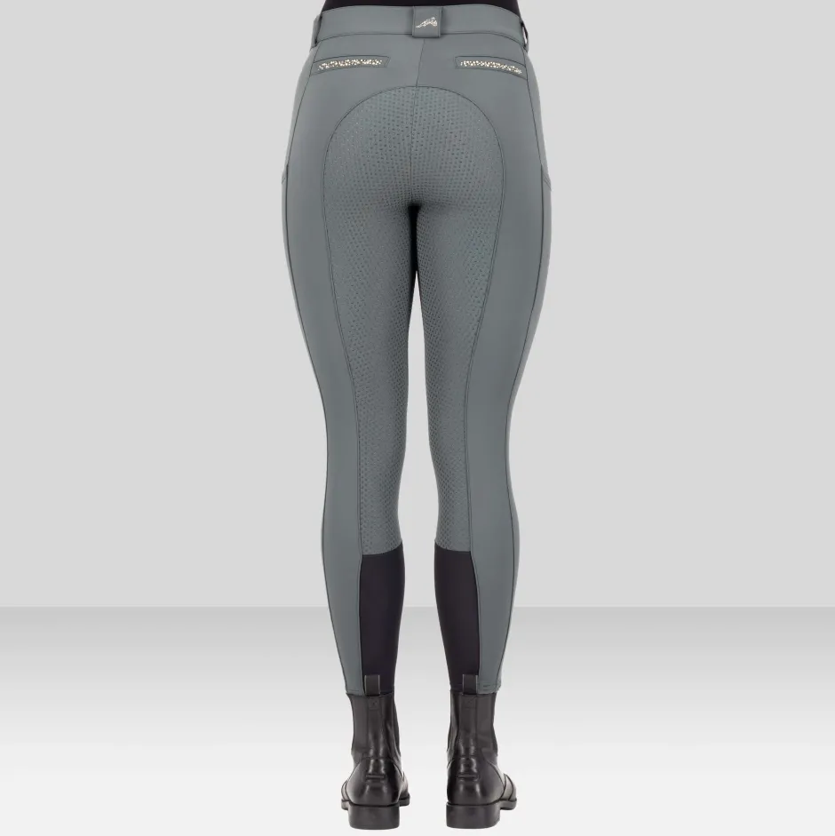 EURO-STAR Reithose ESArista Fashion Diamond Silikon-Vollbesatz
