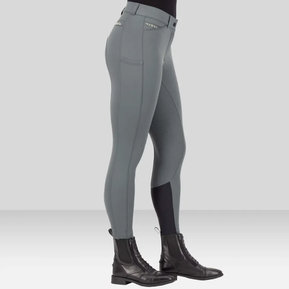 EURO-STAR Reithose ESArista Fashion Diamond Silikon-Vollbesatz