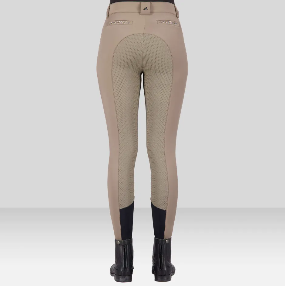EURO-STAR Reithose ESArista Fashion Diamond Silikon-Vollbesatz