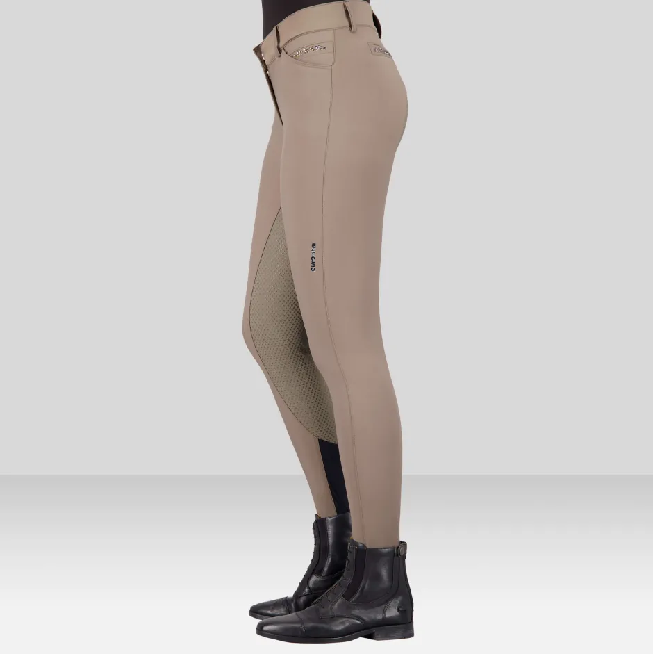 EURO-STAR Reithose ESArista Fashion Diamond Silikon-Vollbesatz
