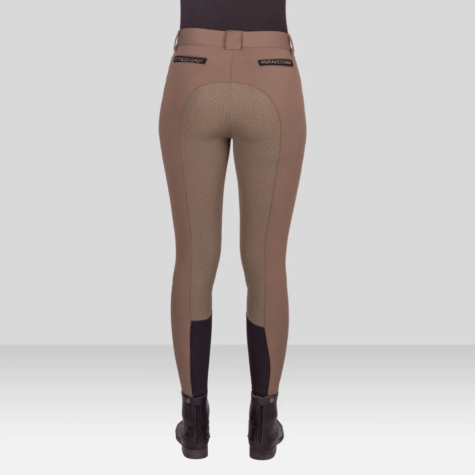 EURO-STAR Reithose ESArista Fashion Diamond Silikon-Vollbesatz