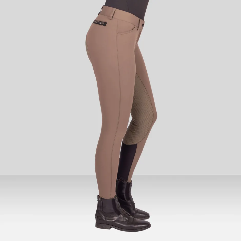 EURO-STAR Reithose ESArista Fashion Diamond Silikon-Vollbesatz