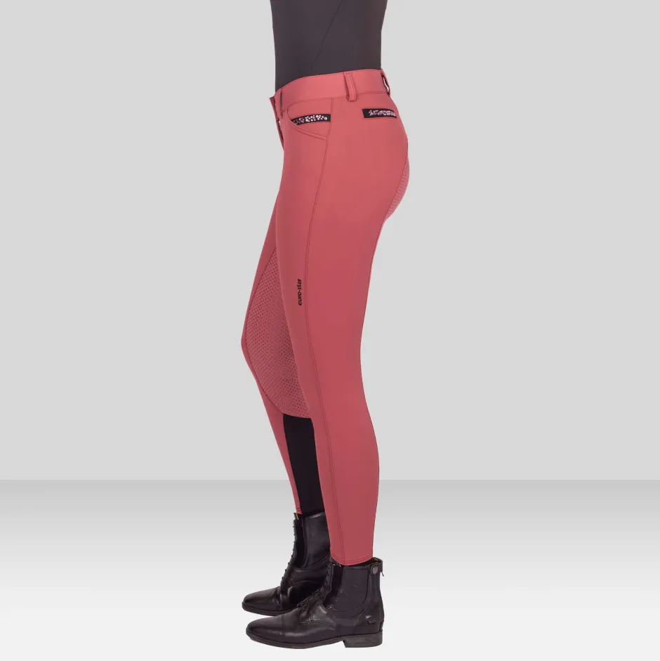 EURO-STAR Reithose ESArista Fashion Diamond Silikon-Vollbesatz