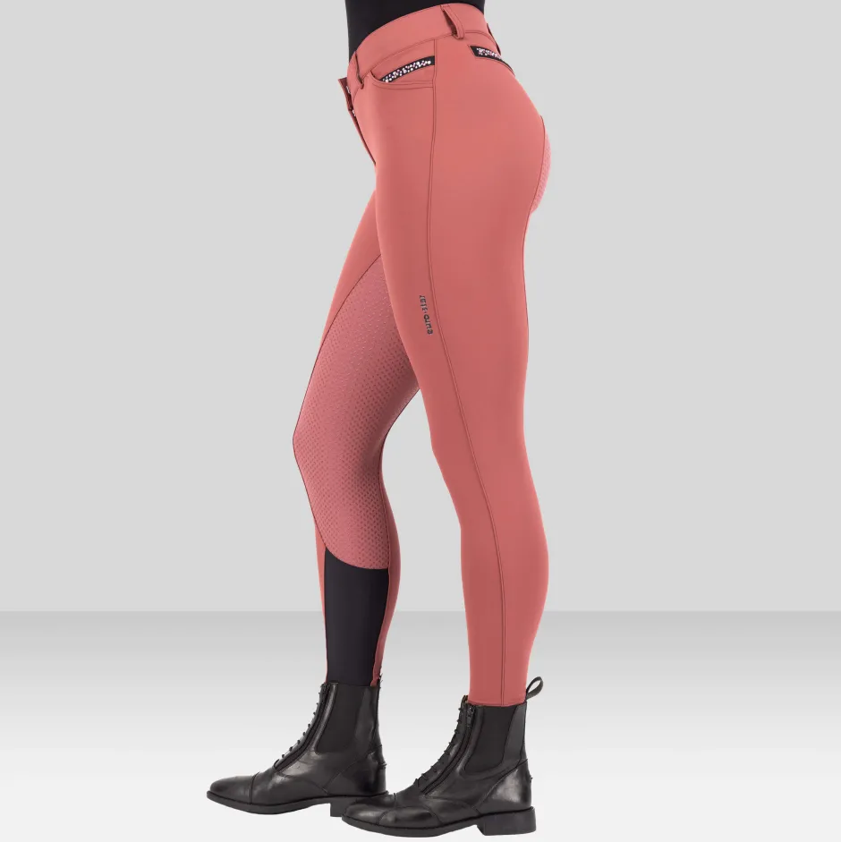 EURO-STAR Reithose ESArista Fashion Diamond Silikon-Vollbesatz