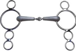 FEELING Flexi, doppelt gebrochene 3-Fach Ringtrense