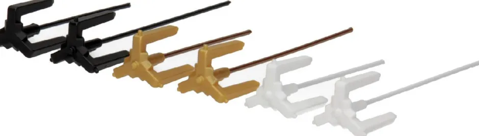 HES-TEC Einflechthilfe Quick Knot Deluxe, Standard