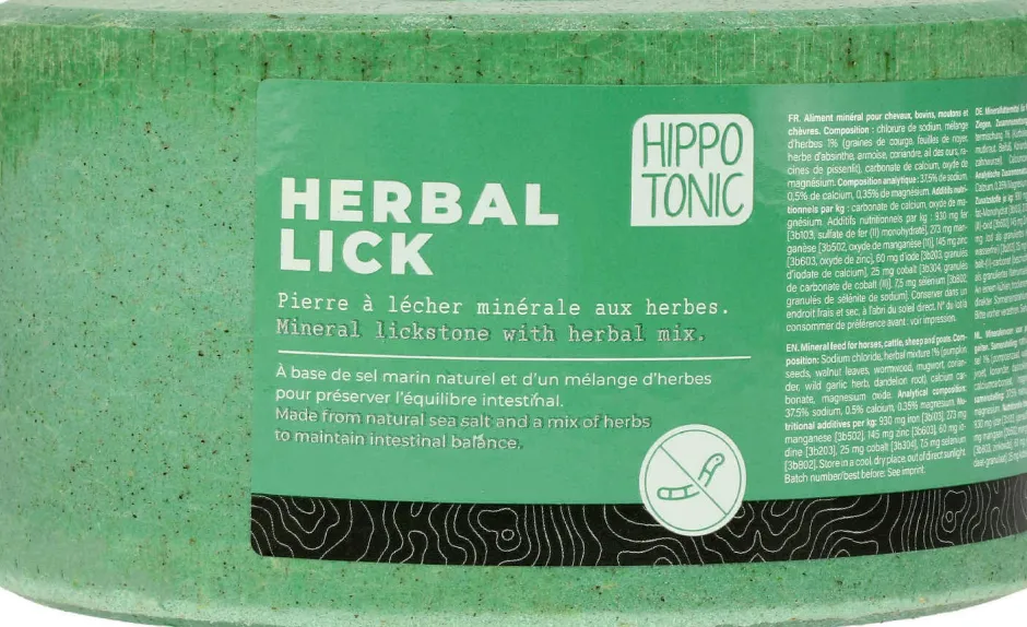 HIPPOTONIC Salzleckstein - Herbalick