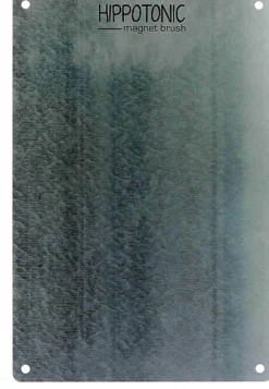 HIPPOTONIC Stahlplatte „Magnet Brush“, grau