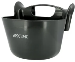 HIPPOTONIC Tragbarer Futtertrog zum Einhängen.