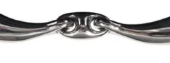 HKM Dop. gebr. Gebiss anatomisch, 16 mm aus Edelstahl