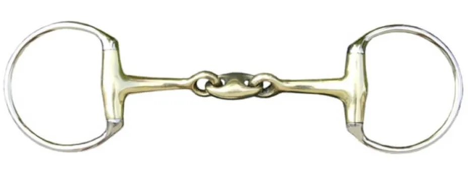 HKM Doppelt gebr.Olivenkopfgebiss 16 mm aus Argentan