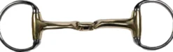 HKM Doppelt gebr. Olivenkopfgebiss -Soft Contact- 14 mm