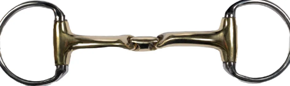 HKM Doppelt gebr. Olivenkopfgebiss -Soft Contact- 16 mm
