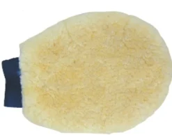 HKM Echt-Lammfell-Putzhandschuh, natur