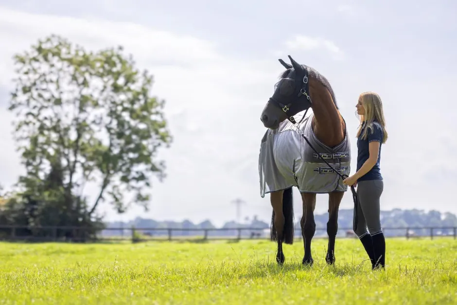 HKM Fliegendecke -Comfort- mit Fleece