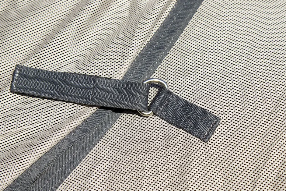 HKM Fliegendecke -Fringes- Style, mit abnehm. Halsteil