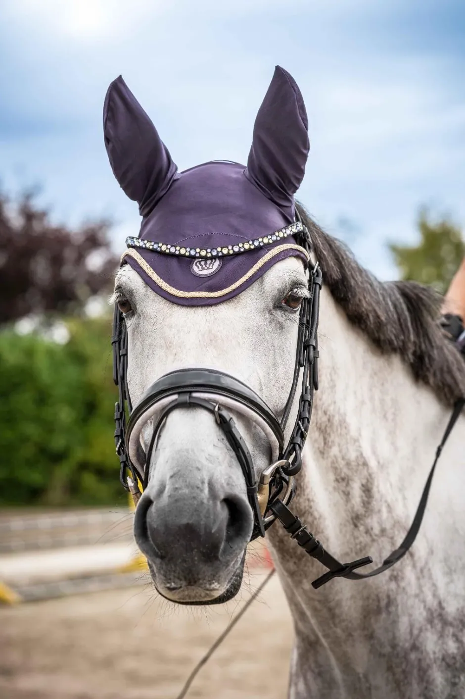 HKM Fliegenhaube -Lavender Bay-