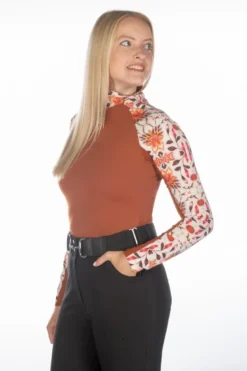 HKM Funktionsshirt -Essentials Flower-