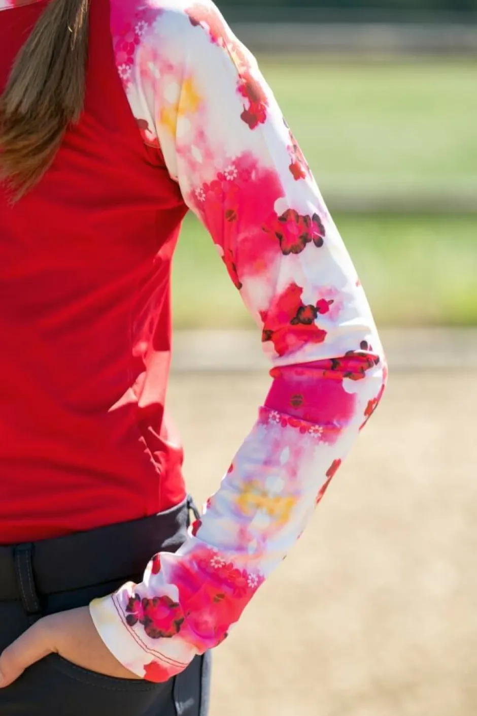 HKM Funktionsshirt -Essentials Flower-
