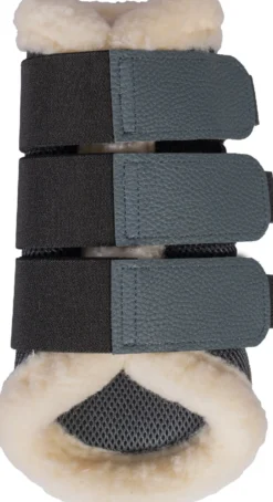 HKM Gamaschen -Comfort Premium Mesh- mit Fell