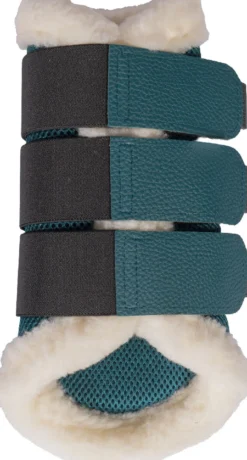 HKM Gamaschen -Comfort Premium Mesh- mit Fell