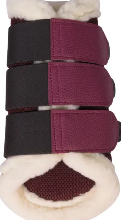 HKM Gamaschen -Comfort Premium Mesh- mit Fell
