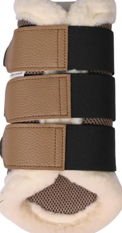 HKM Gamaschen -Comfort Premium Mesh- mit Fell