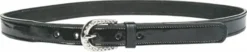 HKM Gürtel aus Lackleder -Mara- 25 mm breit
