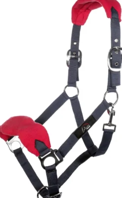 HKM Halfter mit Strick Karabiner & Fliegenfransen