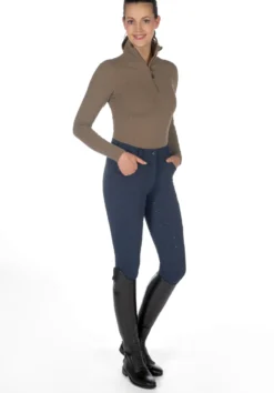 HKM Heizreithose -Comfort- Style Silikon-Vollbesatz