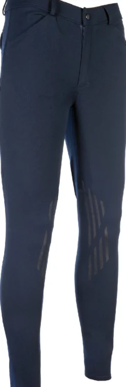 HKM Herren-Reithose -James- Silikon-Kniebesatz