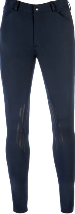 HKM Herren-Reithose -James- Silikon-Kniebesatz