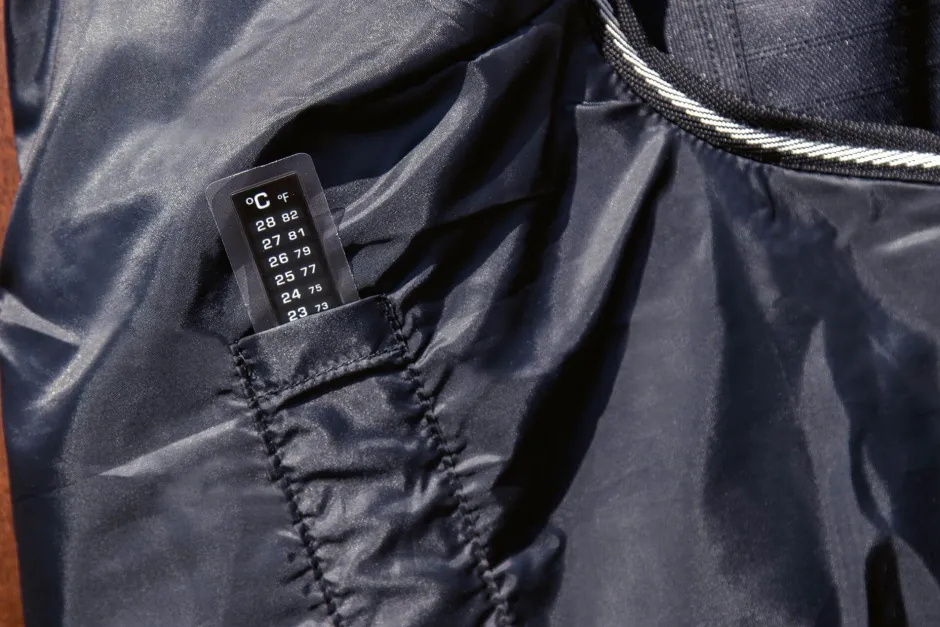 HKM Highneckdecke -Innsbruck- 1200D mit Polarfleece