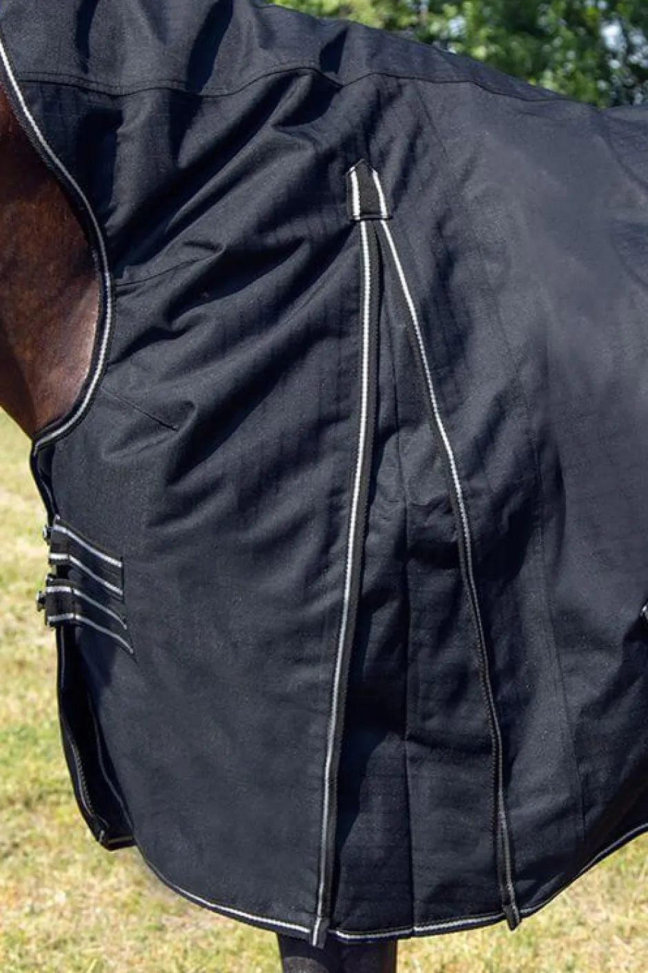 HKM Highneckdecke -Innsbruck- 1200D mit Polarfleece
