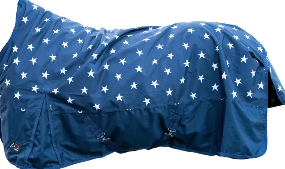 HKM Highneckdecke -Norwich- 600D mit glattem Futter