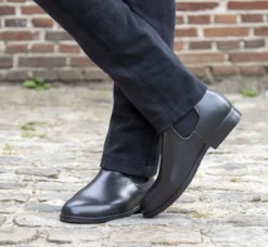 HKM Jodhpurgummistiefel -soft/weit- mit Elastikeinsatz